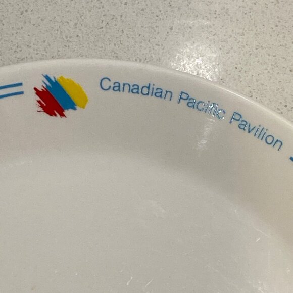 Vintage Expo 86 Vancouver Canadian Pavilion Syracuse China of Canada - Picture 3 of 10